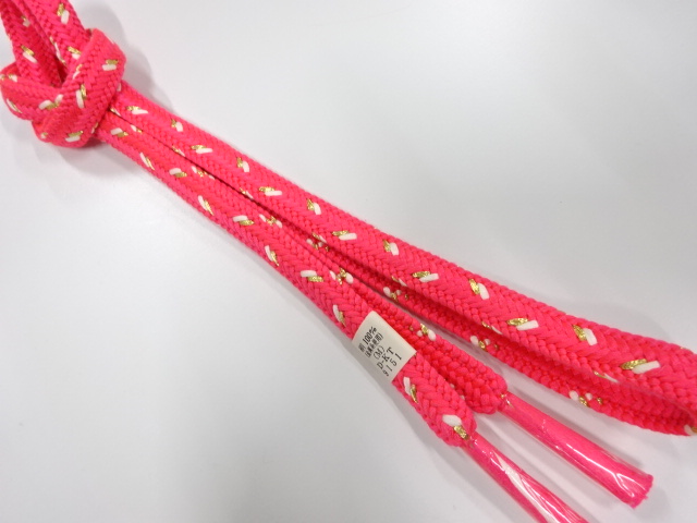 未使用品　正絹　手組帯締め